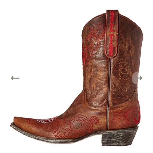 NWT Women's University of Alabama Crimson Tide Gameday 1O" Cowboy Boots - Picture 6 of 11